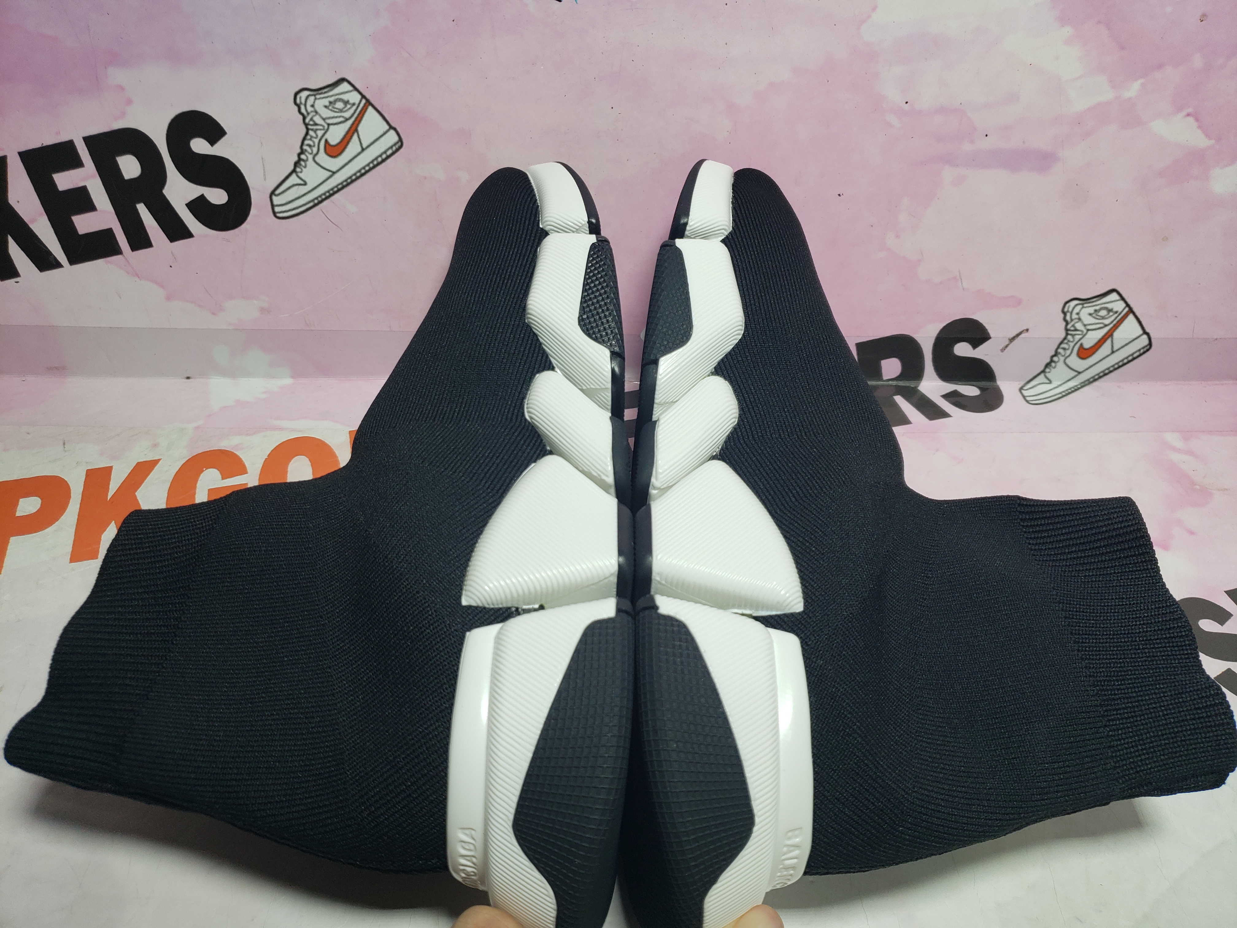 PKGoden Balenciaga Speed 2.0 Black White 617239W2DB21015