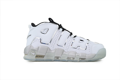 PKGoden Air More Uptempo Low White Chrome DV7408-100