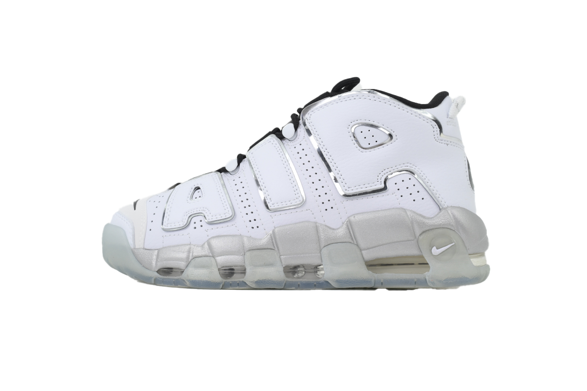 PKGoden Air More Uptempo Low White Chrome DV7408-100