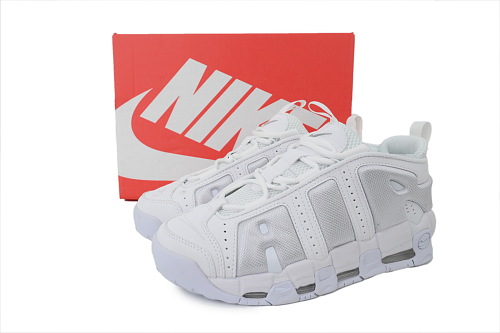 PKGoden Air More Uptempo Low Triple White FZ3055-100