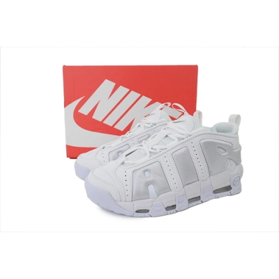 PKGoden Air More Uptempo Low Triple White FZ3055-100 02
