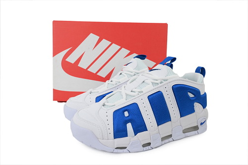 PKGoden Air More Uptempo Low White Hyper Royal FZ3055-101
