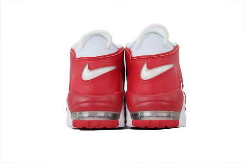 PKGoden Air More Uptempo Low White Red 414962-100