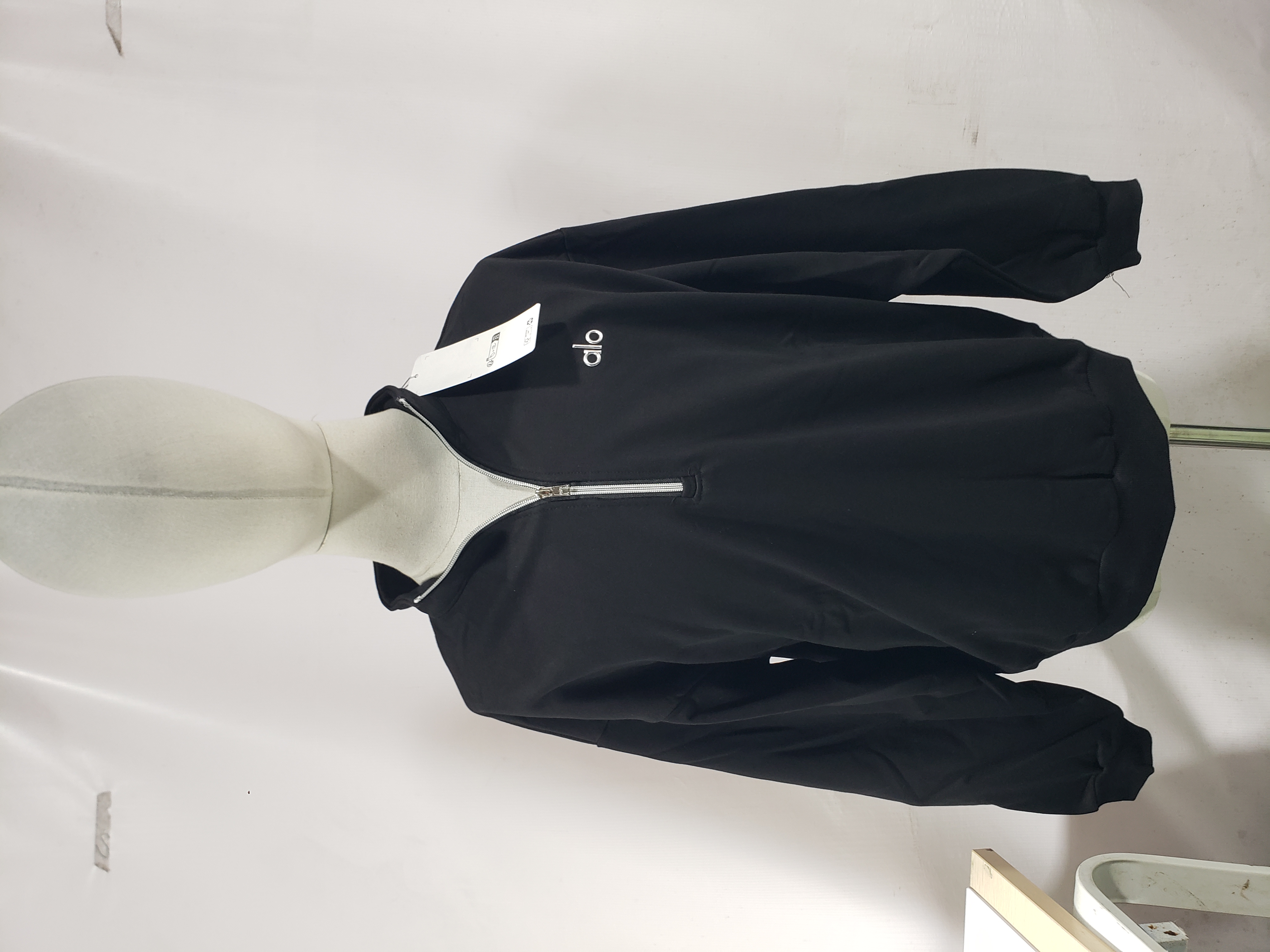 Alo Yoga Accolade 1/4 Zip Pullover Set Black