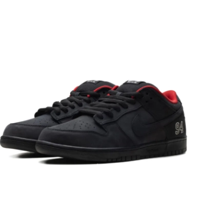 PKGoden SB Dunk Low x Supreme 94 Black HQ8487-001 02