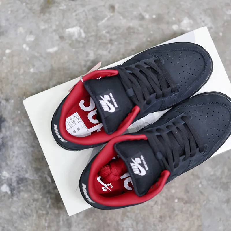PKGoden SB Dunk Low x Supreme 94 Black HQ8487-001