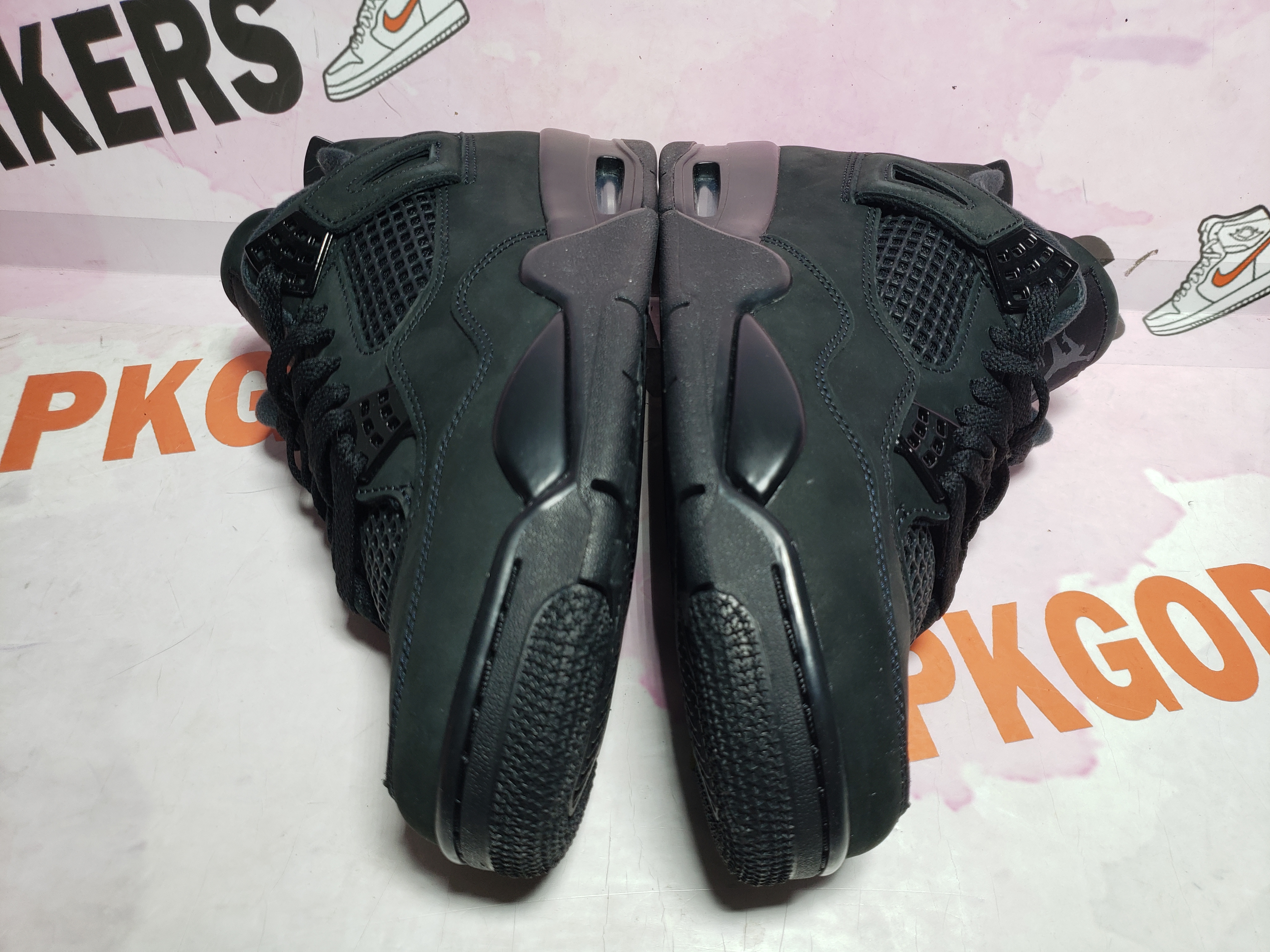 PKGoden Air Jordan 4 Black Cat 2025,FV5029-010