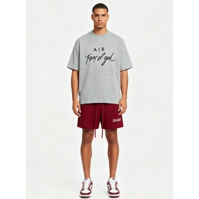 FOG Essential T-shirt A2157 and Shorts 2370 Suit 01