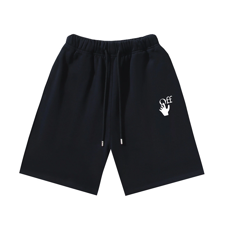 Godspeed T-Shirt Washed 3169 and OFF-WHITE Cotton Shorts 1213 Suit