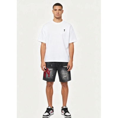 AMIRI T-shirt h14016 and Shorts AM601 Suit 01