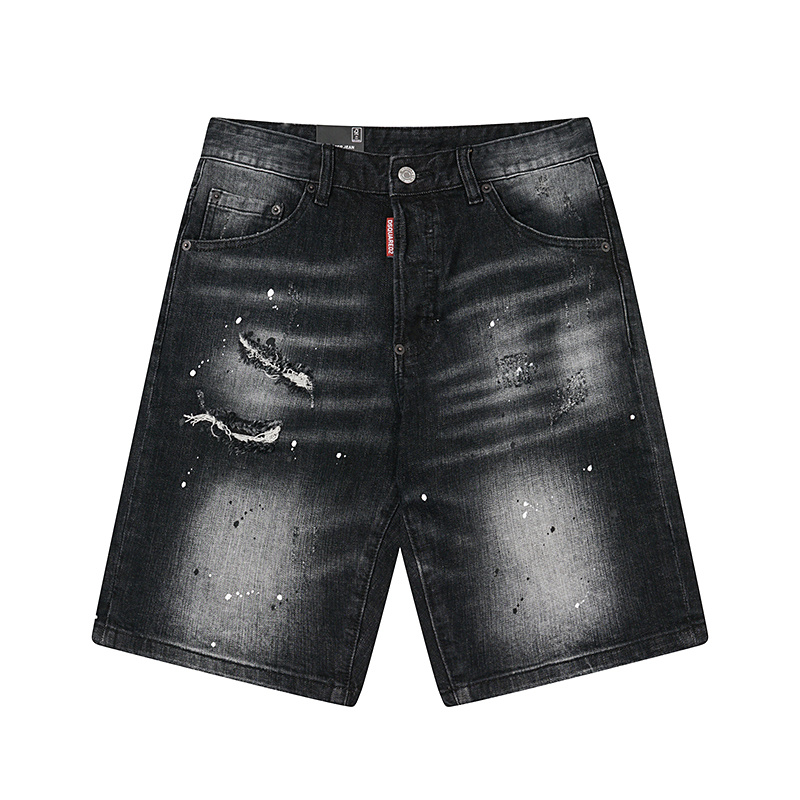 Stussy T-shirt h11014 and Dsquared2 Jeans Shorts 2036 Suit