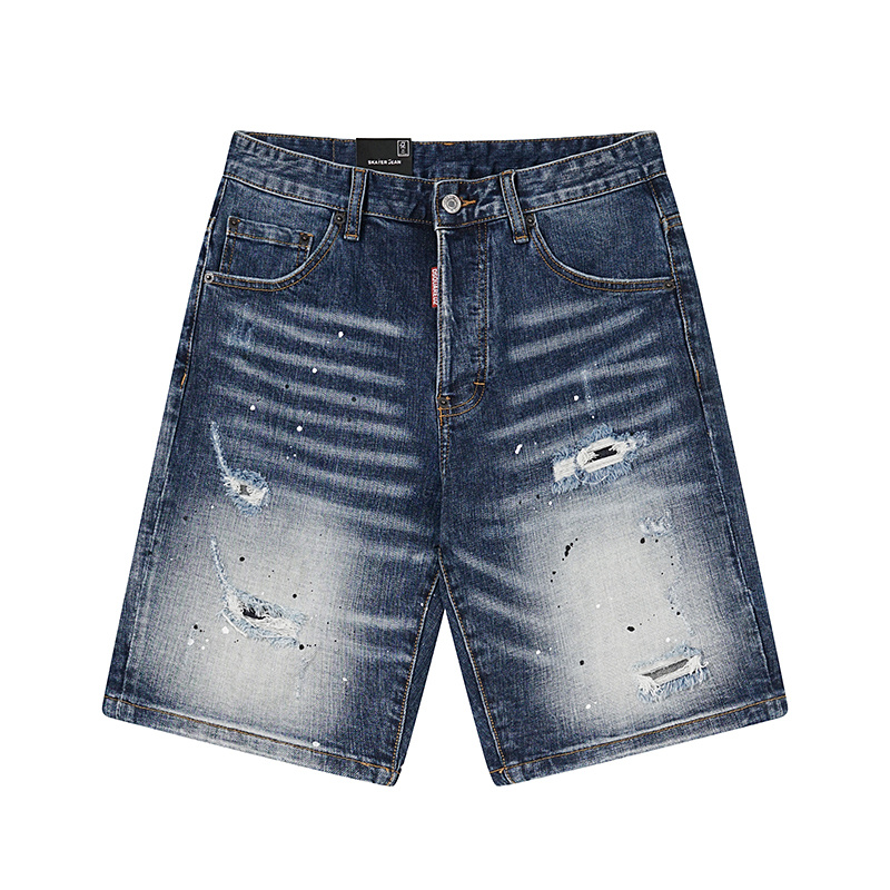 Stussy T-shirt XB982 and Dsquared2 Jeans Shorts 2038 Suit