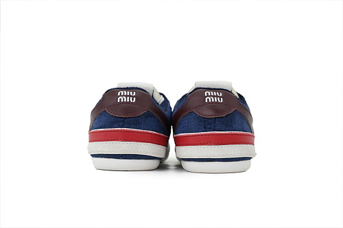 PKGoden Miu Miu Wmns Gymnasium Sneaker Baltic blue/burgundy
