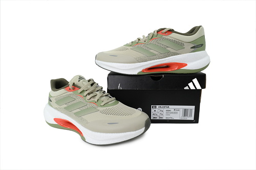 OG Velostar Leisure Running Shoes Light Green Brown KI6047