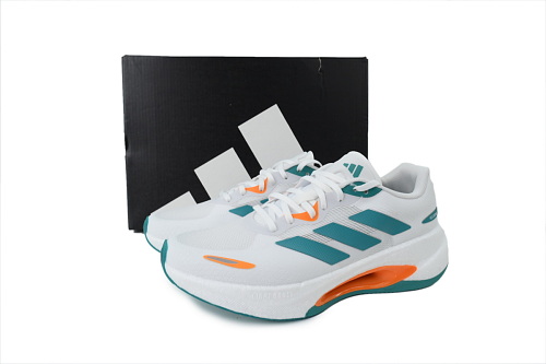 OG Velostar Leisure Running Shoes White Blue Orange KI6018