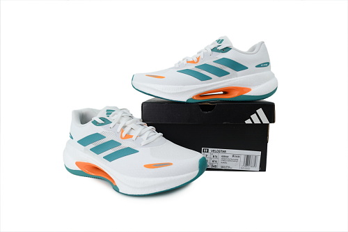 OG Velostar Leisure Running Shoes White Blue Orange KI6018