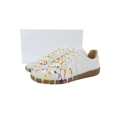 PKGoden Maison Margiela German Army Trainer Splashing Lnk White 02