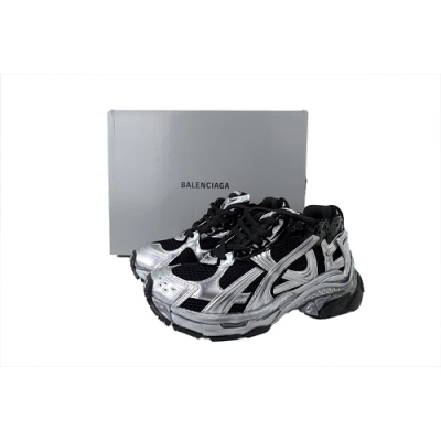 PKGoden Balenciaga 7.5th Runner LED Black Silver 853223 WRNLD 1125 02