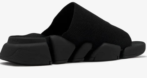 PKGoden Balenciaga Speed 2.0 Slide Sandal Black 711453-W2DB1-1000