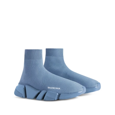 PKGoden Balenciaga Speed 2.0 Sneaker Blue 02