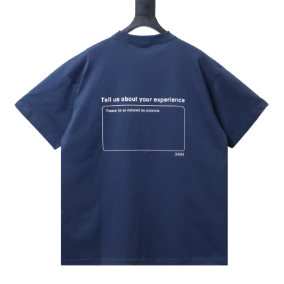 Balenciaga 26SS Star Short-Sleeve T-Shirt Navy blue 02