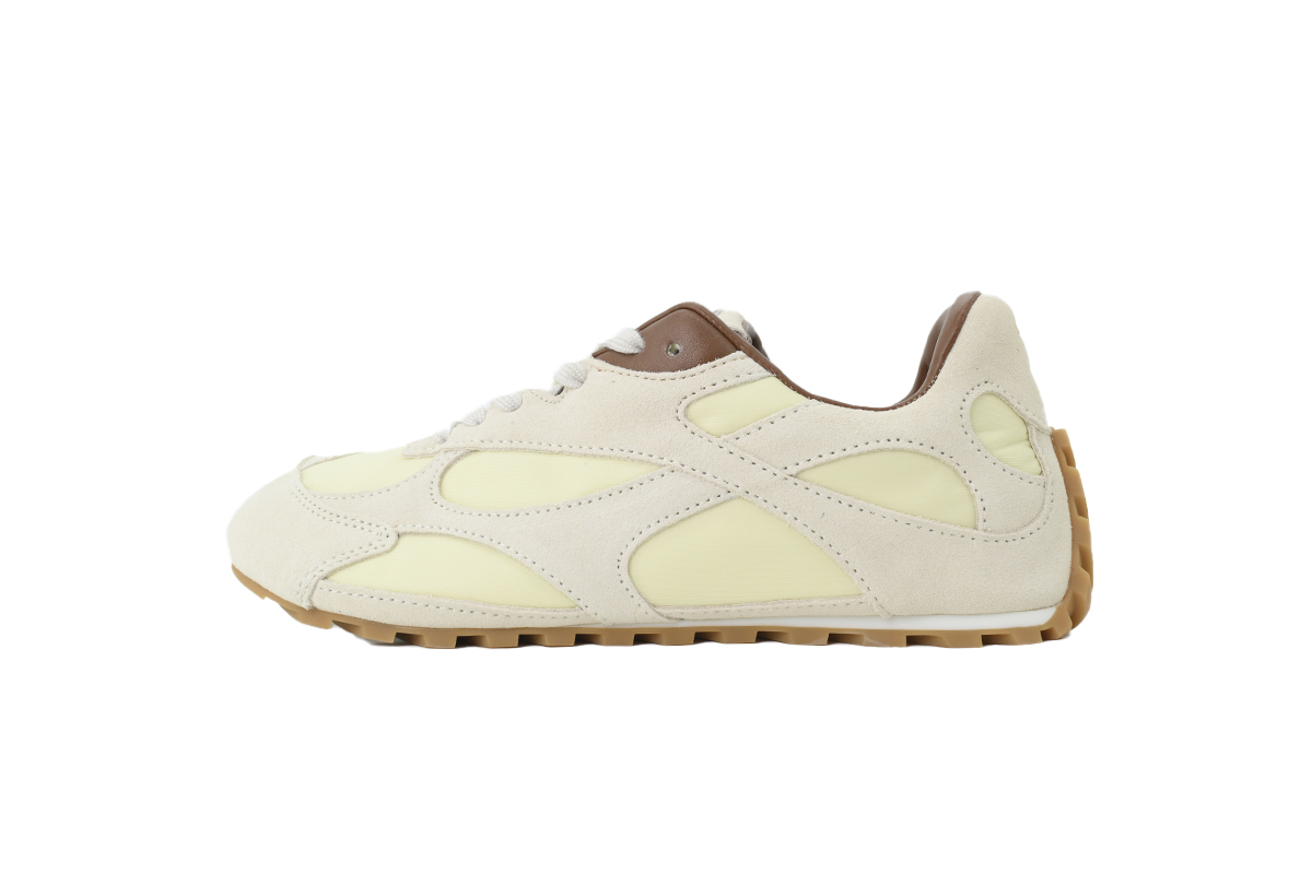 Bottega Veneta 2th Orbit Sneaker Beige Coffee 838384 V3MS2 9321