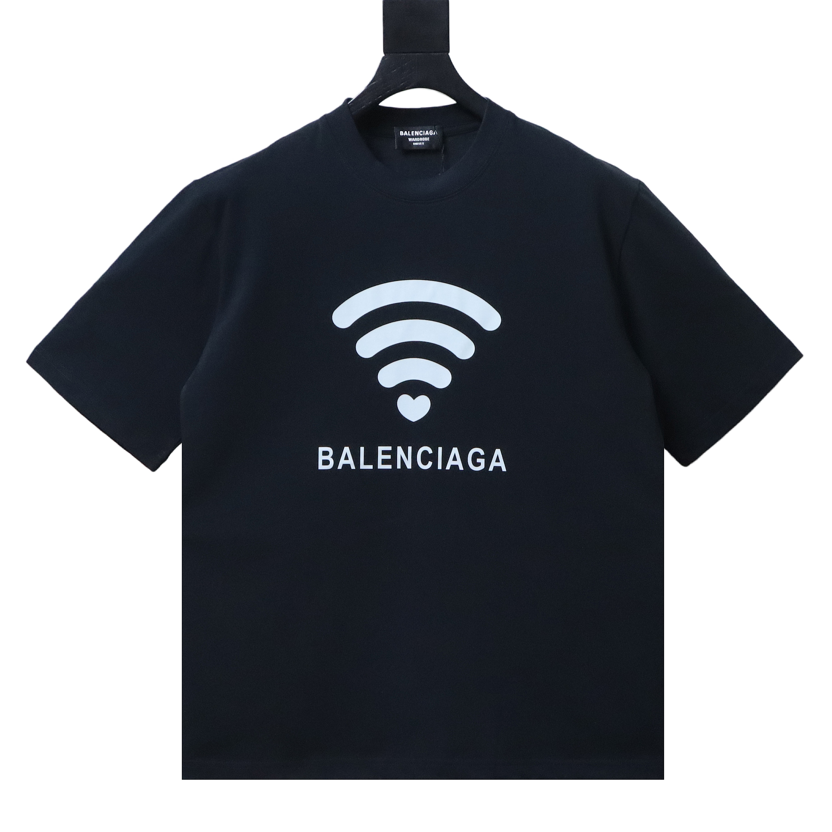 Balenciaga 24SS New Limited Edition 520 WiFi Love Short-Sleeve T-Shirt