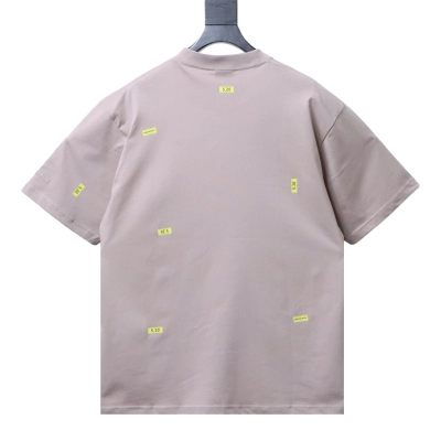Balenciaga 26SS 520 Embroidered Label Short-Sleeve T-Shirt 02