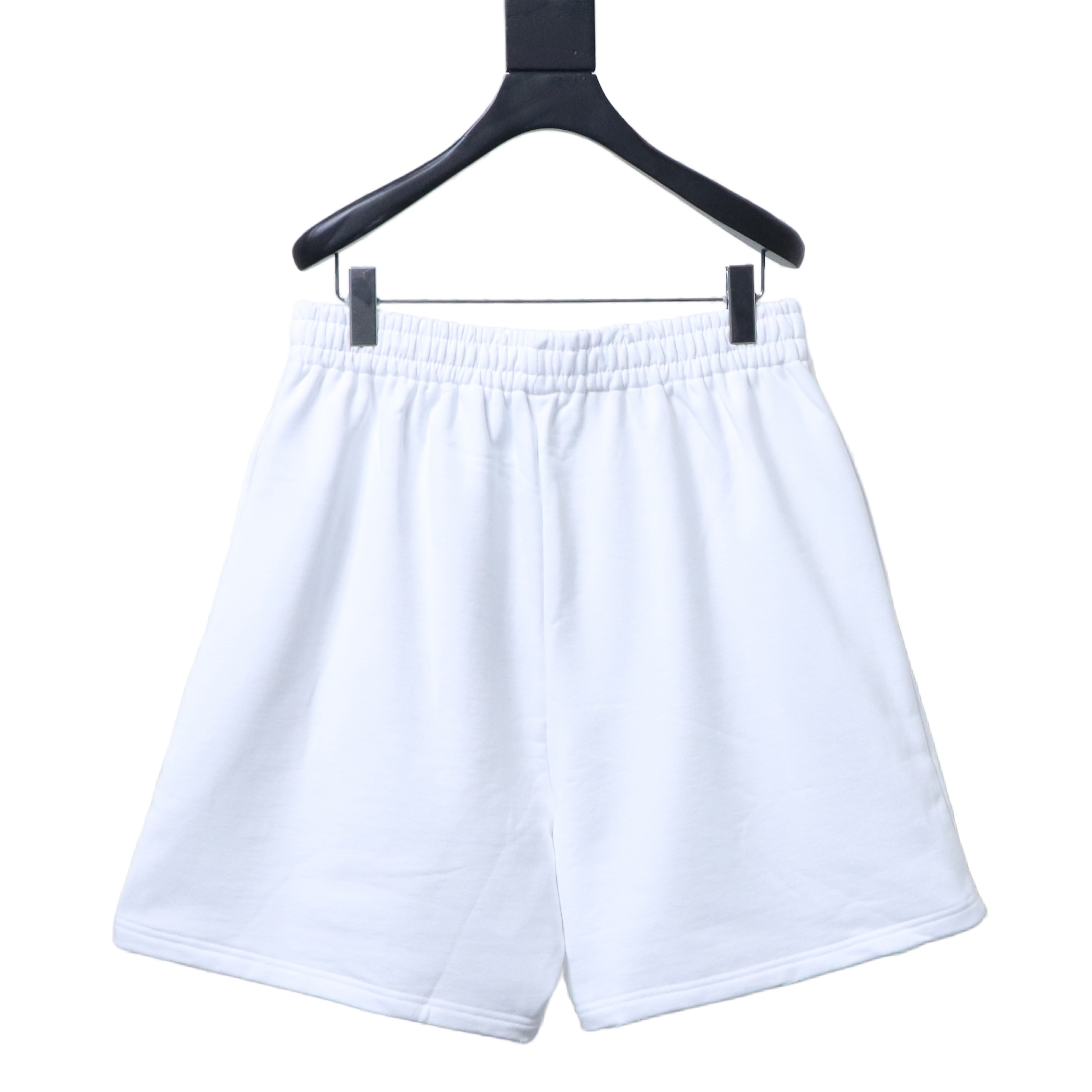 Balenciaga 26SS Glossy Double-Layer Pleated Tape Short Pants