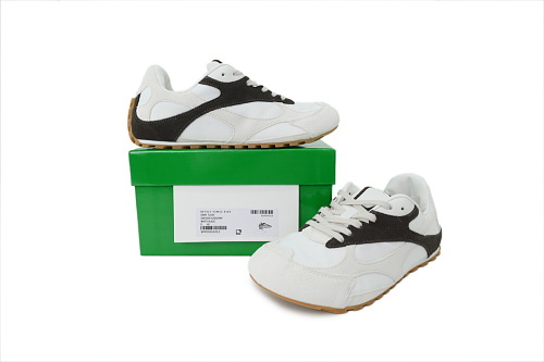 Bottega Veneta 2th Orbit Sneaker White Black 867921 V3MS2 9163
