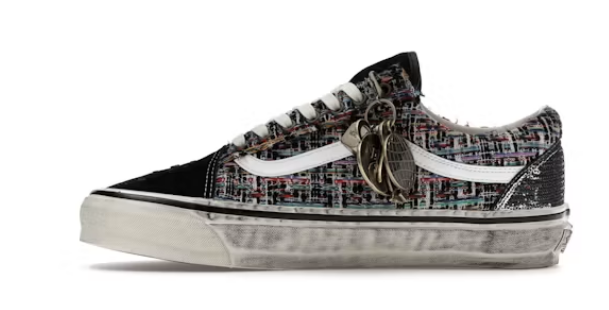  Vans Premium Old Skool Charms Black Grey