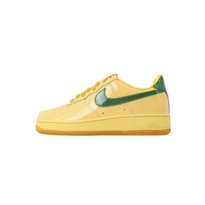 GET Air Force 1 Low Patent Leather Topaz Gold IO4489-700 01