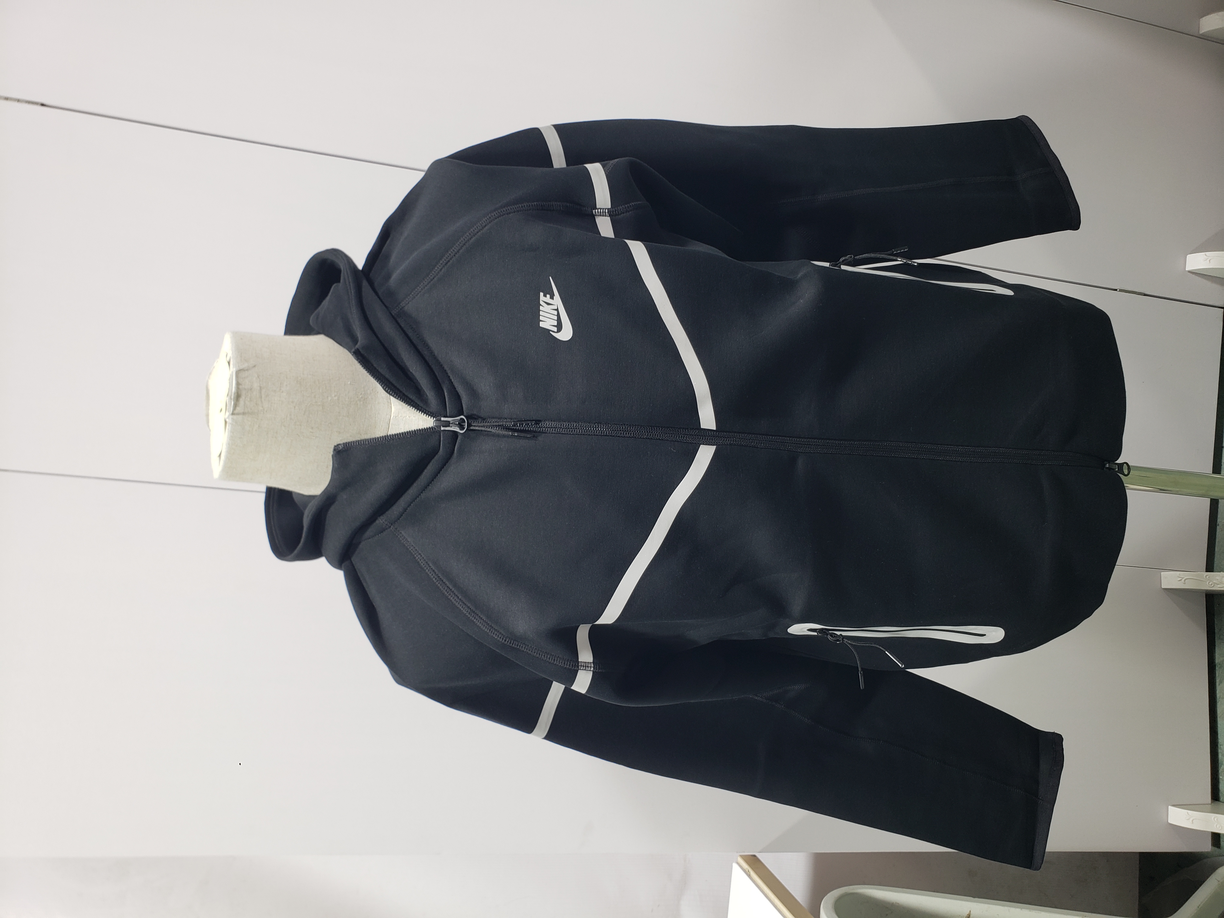 Sportswear Tech Fleece Full Zip Windrunner Reflective Details Hoodie