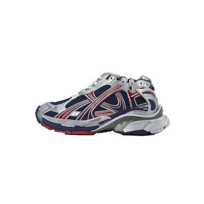 PKGoden Balenciaga Runner Gradient Sneaker Navy Red Grey 772774 WRUNG 4610 01