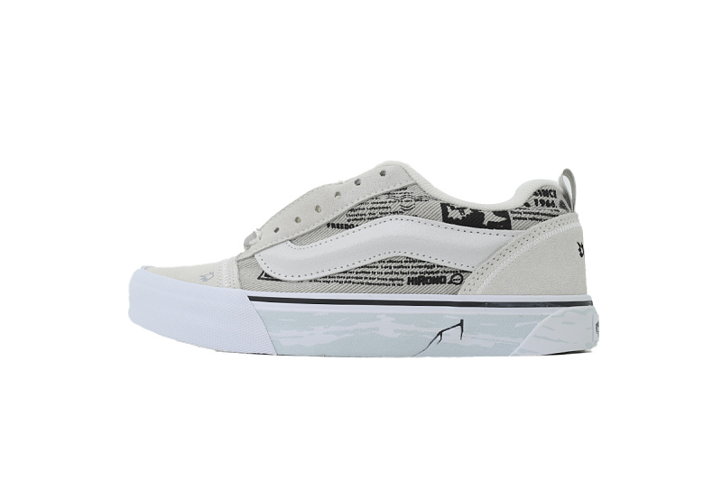Vans x HIRONO Knu Skool White Black VN000CS0BHD