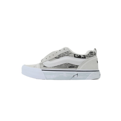 Vans x HIRONO Knu Skool White Black VN000CS0BHD 01