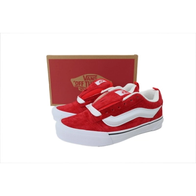 Vans Knu Skool Red White VN0009QCJV6 02
