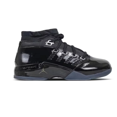 PKGoden Jordan 17 Low Black Patent 01