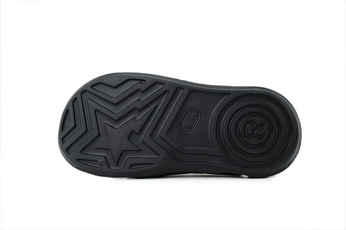 A BATHING APE SLIDES Black