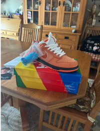 PKGoden SB Dunk Low Concepts Orange Lobster FD8776-800 review 1