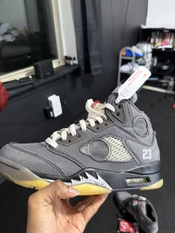 PKGoden Jordan 5 Retro Off-White Black CT8480-001 review Jt 03