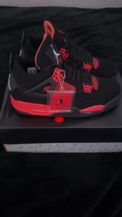 【Flash Sales】PKGoden Air Jordan 4 Red Thunder CT8527-016 review Zdvxd