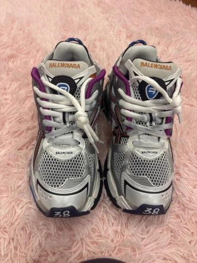 【Flash Sales】PKGoden Balenciaga 7th Runner Silver Purple 677403W3RB68123 review Dcfgft