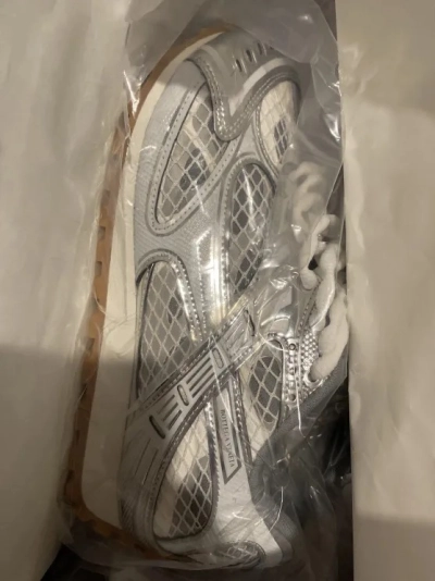 PKGoden Bottega Veneta Orbit low cut casual running shoes Silver review 0