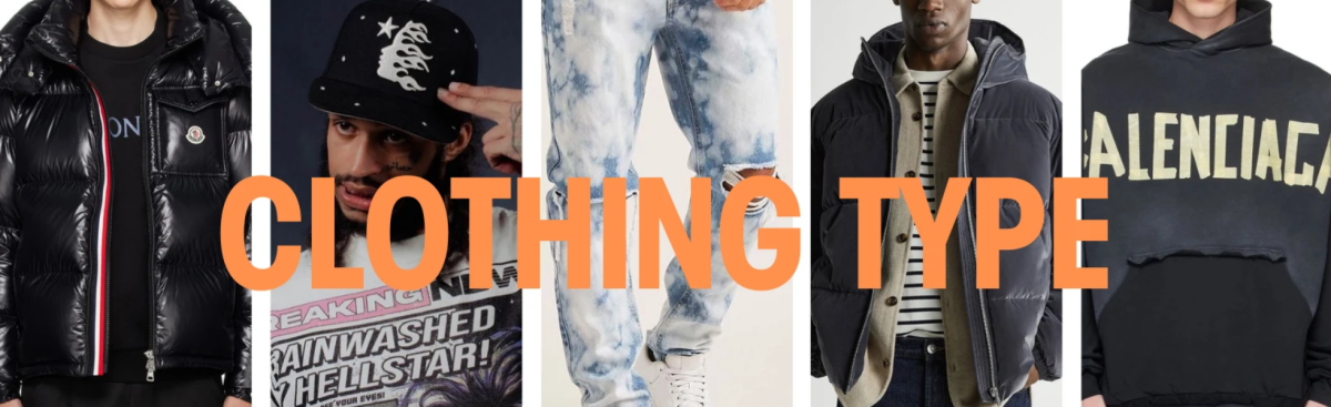 Quickly find the clothes you want according to the type of clothes