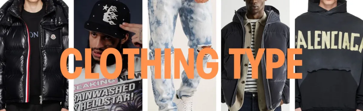 Quickly find the clothes you want according to the type of clothes