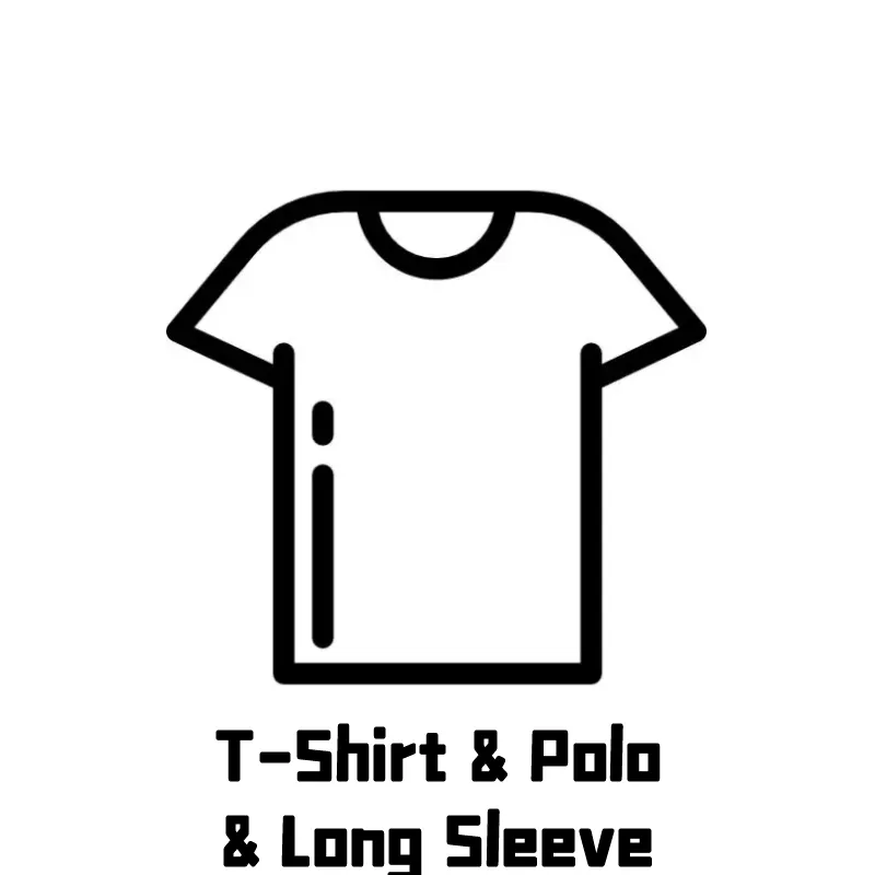 PKGOD T-shirt types