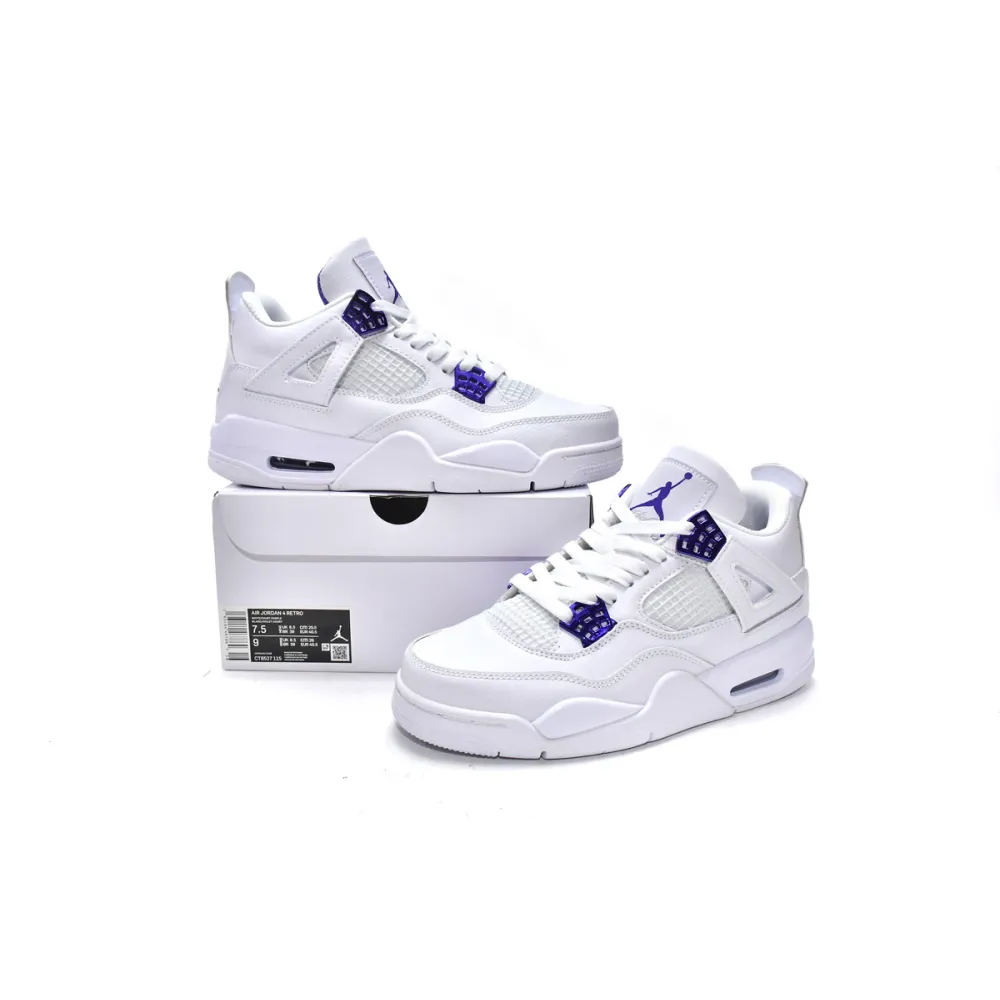 Jordan 4 Retro Metallic Purple CT8527-115