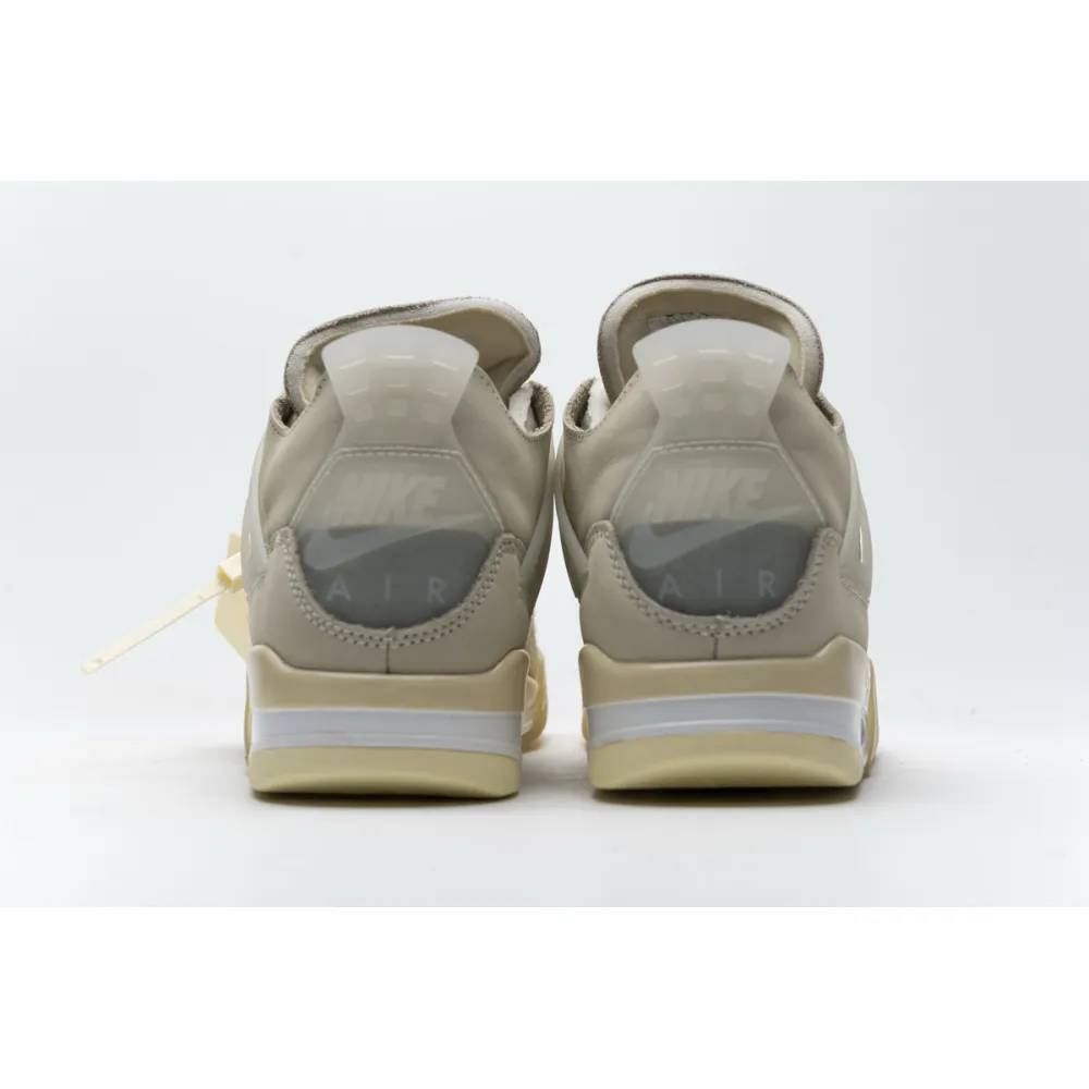 Jordan 4 Retro Off White Sail CV9388-100