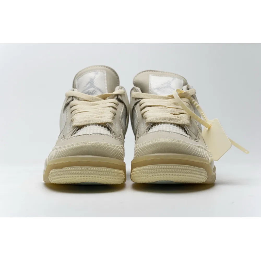 Jordan 4 Retro Off White Sail CV9388-100